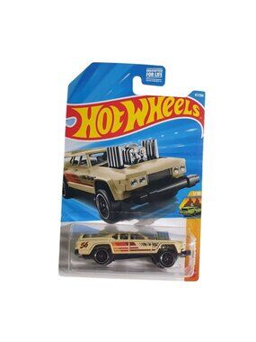 Hot Wheels Cruise Bruiser Wagons 1/10 Beige Red Die Cast Collectible Mattel Edit